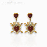 Heart and Arrows - Earrings